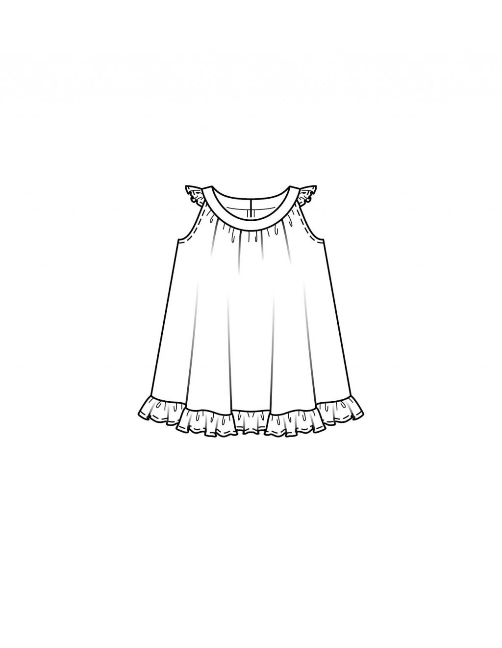 Dívčí šaty 130