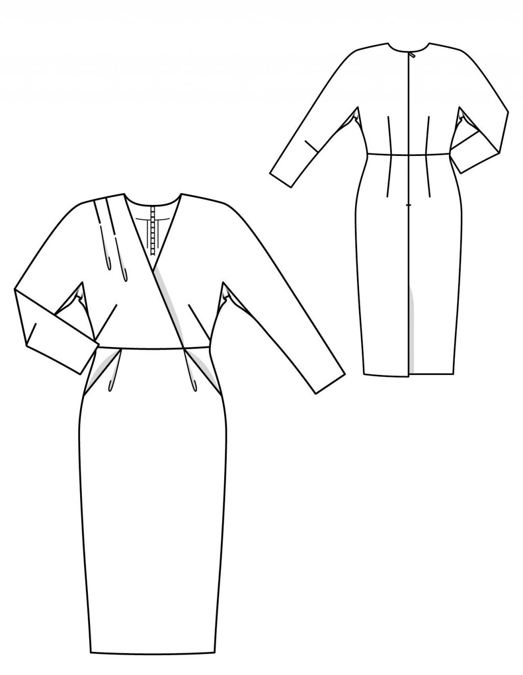 13 Pouzdrové šaty s retro nádechem