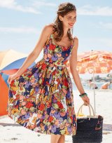 Letní květované šaty